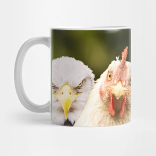 Security - Eagle and hen Mug